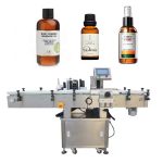 1.5KW Destûra Otomatîk Vertical Labelling Machine Round Labelling Bottle Plastic With CE