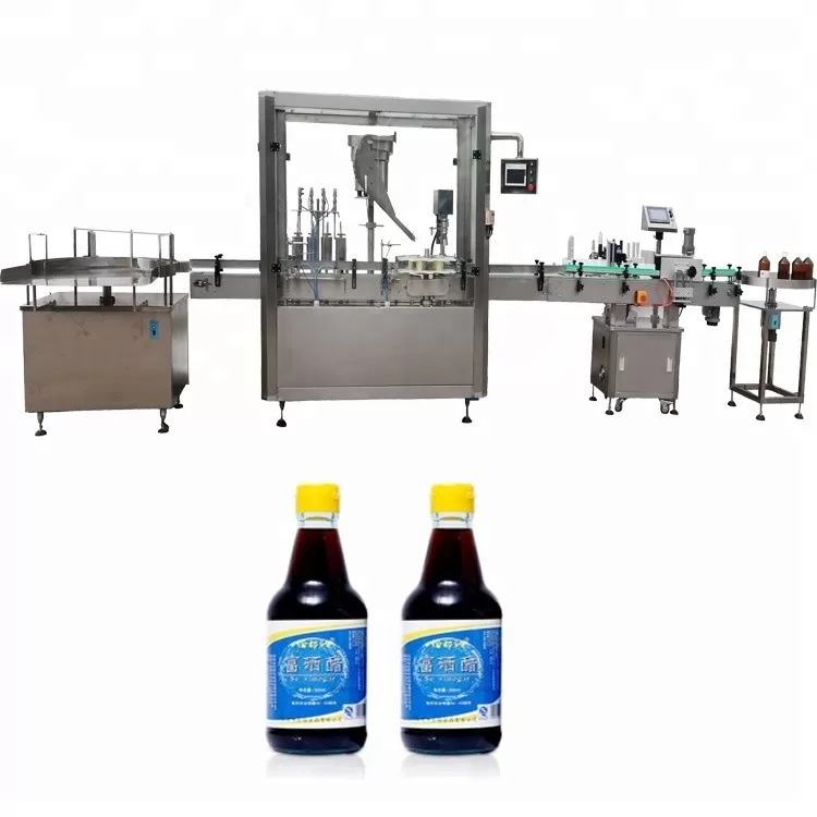 PLC Control Machine Bottle Shipping Machine With 4 Nozzles