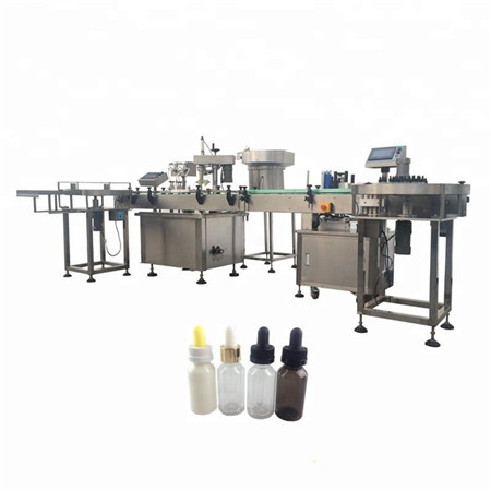Lommachiney L40 automatic e-liquid filling machine for plastic bottle and glass bottle eyedrop