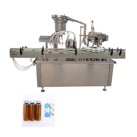 2019 Firotina Firotanê Nû Nû Sêwirana Firotanê ya Dermanê Paqij Dabeşîna Paqijî Sachet Soac Vial Filling Machine Price Price