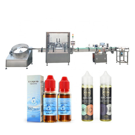 makîneya dagirtina rûnê pneumatic makîneya dagirtina e-liquid a kozmetîkî