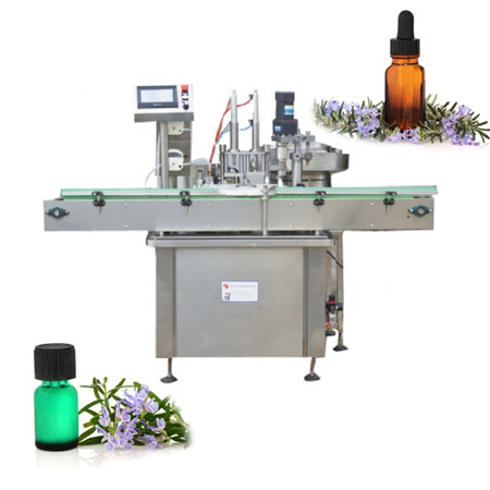 Compact structure newest design 5ml 10ml medical test tube liquid filling capping machine