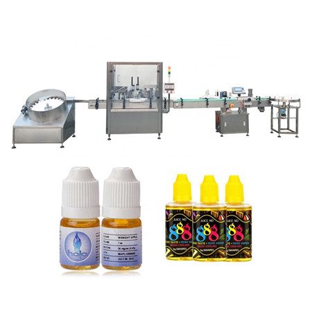 Factory direct sale small bottle e-liquid filling machine for e-cig