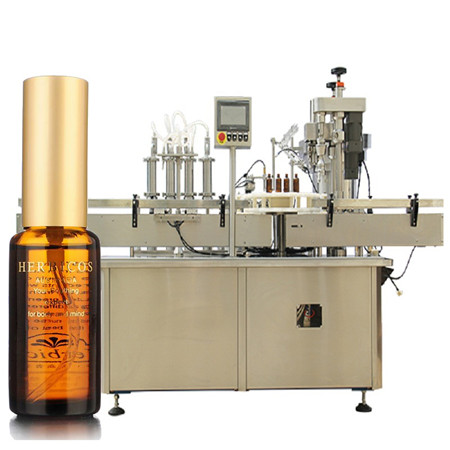 Semi-Automatic Liquid or Paste Manual Lotion Bottle Filler