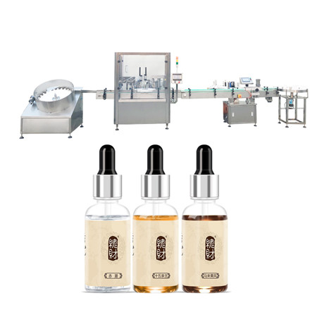 YETO 5-100ml Semi-automatic Magnetic Pump liquid Filling Machine price for eye drop vial