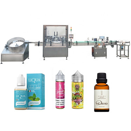 Nivîşkoka Bihayê Essential Desktop E-juice Filling Machine Liquid Quantitative Bottle Filler