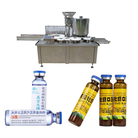 Plugging Oil Vapor E-Liquid Plugging Capping Labelling Machine For 15ml 20ml 50ml 50ml Amber Bottle