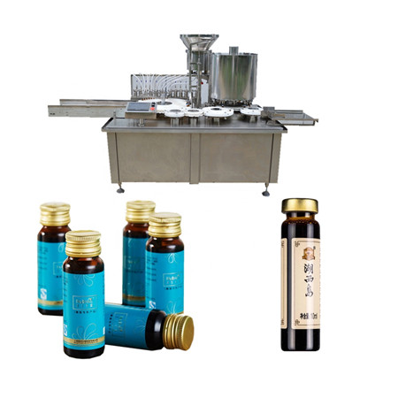 Automatic small cooking olive edible oil bottling and capping machine